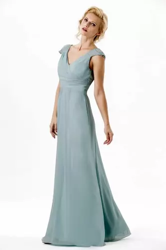 E131 | Elegant Beaded Bridesmaid Dress | Essentials by True Bride
